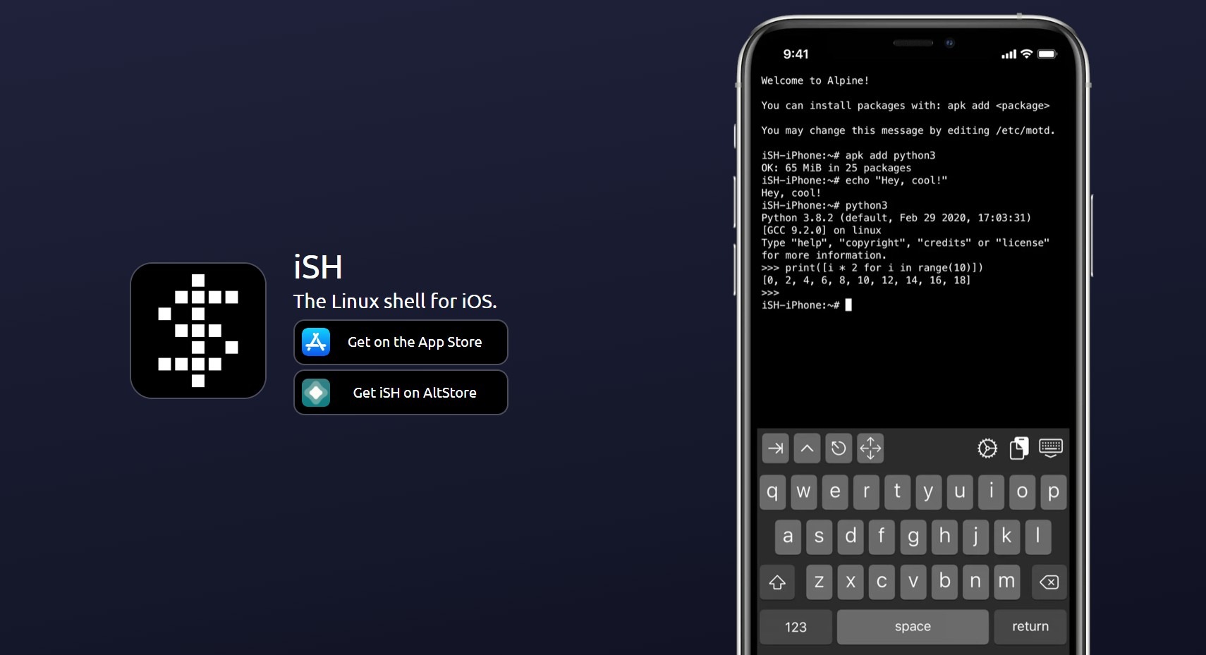 ISH – Run a Linux Shell on your iPhone